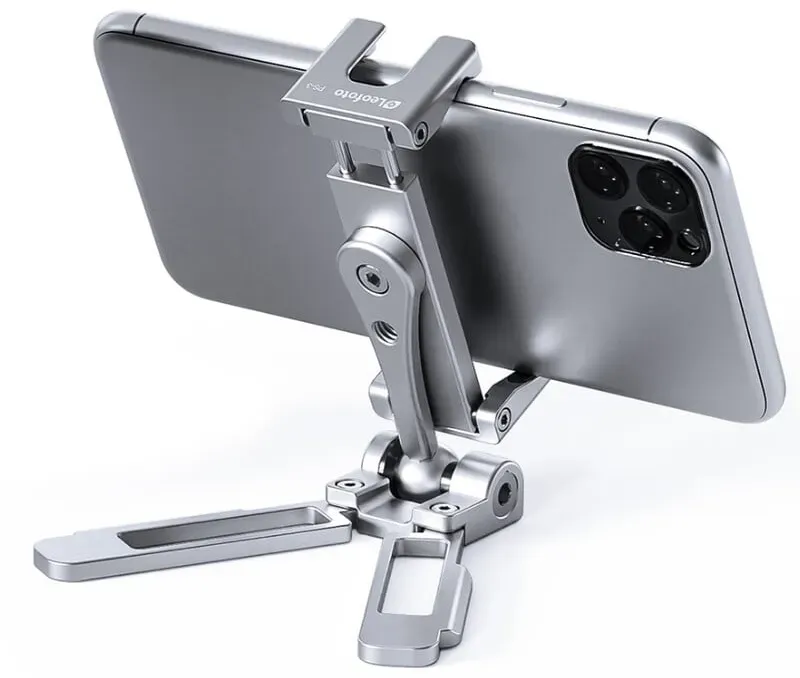 Leofoto Halterung Smartphone PC-3 silver