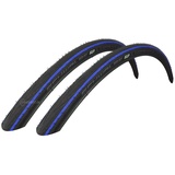 Schwalbe Lugano II K-Guard 700x25C Reifen blue stripes (11159022)