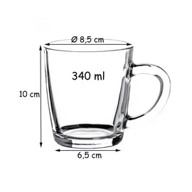 Pasabahce Teeglas 0,34 l 2 St.