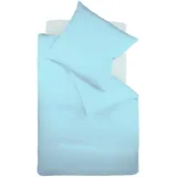 FLEURESSE Colours 009100 eisblau 200 x 220 cm + 2 x 80 x 80 cm