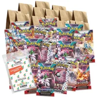 Pokemon XXL Adventskalender 2023-24 Boosterpacks exklsuiv im Bundle mit 100 collect-it.de Hüllen