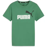 Puma ESS+ 2 Col Logo Tee B, Jungen T-Stück, Archive Green,