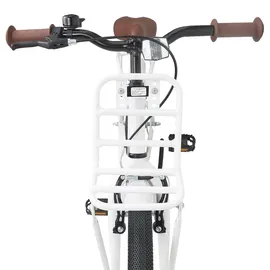 vidaXL Kinderfahrrad 18 Zoll weiß