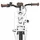 vidaXL Kinderfahrrad 18 Zoll weiß