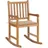 vidaXL Schaukelstuhl 59 x 59 x 108 cm beige
