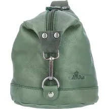 The Skandinavian Brand Mini Leder Rucksack grün