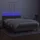 vidaXL Boxspringbett mit Matratze & LED Taupe 140x200 cm Stoff
