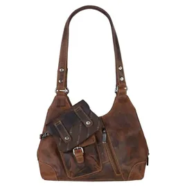 GREENBURRY Vintage Revival Vol. 1 Shopper Leder Braun