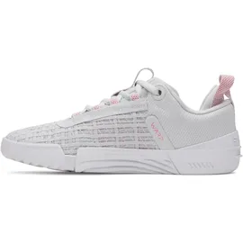 Under Armour TriBase Reign 6 Damen Schuhe weiß rosa - distant gray/white/bittersweet pink