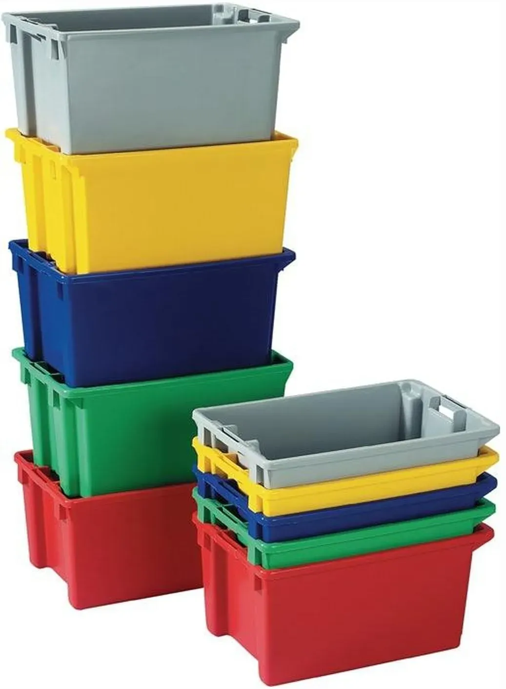 Drehstapelbehälter PP rot - K400/0 28400021