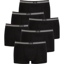 Jockey Trunk Cotton Stretch schwarz S 6er Pack