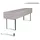 TexDeko Biertischhusse 3/8 220 x 70 x 30 cm Grau