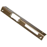 ABUS Tür-Winkelschließblech für DIN-Links Türen, hammerschlag-gold, 21534, Stulpbreite 25 mm