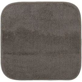 Gözze Rio Badteppich 50 x 45 cm mit Ausschnitt taupe