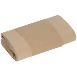 Müllsack 10l braun 10 Stück aus Papier