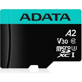 A-Data microSDXC 128GB Class 10 UHS-I V30 A2 + SD-Adapter