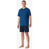 SCHIESSER Shorty Comfort Essentials Blau L