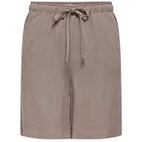 Only ONLSIESTA MW PULL-UP LIN BL Shorts Braun XS