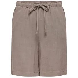 Only ONLSIESTA MW PULL-UP LIN BL Shorts Braun XS