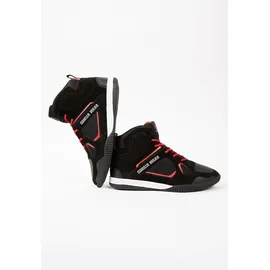 Gorilla Wear Troy High Tops Herren Schwarz/Rot 39