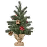 Homcom Weihnachtsbaum Grün 50 cm