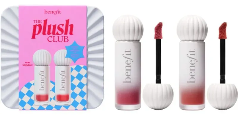 Benefit Plush Club Lippenstift-Set limitierte Edition