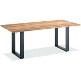 Niehoff Noah Gartentisch 200 x 95 x 76 cm Braun/Grau