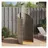 vidaXL Gartendusche 100x100x241,5 cm grau