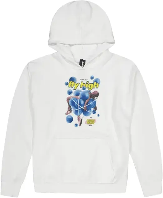 Mister Tee Psychadellic Oversized Hoody Weiß M