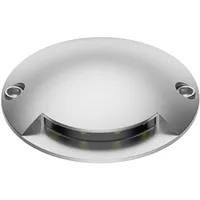 Ledscom.de LED Bodenleuchte, Wegmarkierung BUNDA für außen, IP67, aluminium,
