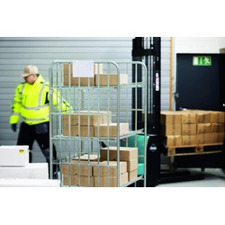 DURABLE Kennzeichnungstaschen DIN A5 quer transparent