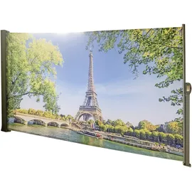 Garden Pleasure Aluminium Seitenmarkise 160 x 300 cm Silbergrau