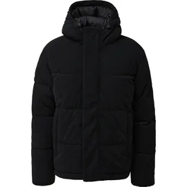 QS Wattierte Cordjacke schwarz 2XL