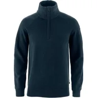 Fjällräven - Övik Lite Half Zip - Wollpullover Gr XXL blau
