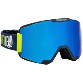 Broken Head MX-Brille Magnetic-Regulator Blau Verspiegelt