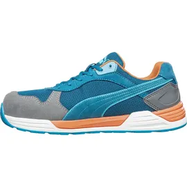 Puma Safety Frontside Low S1P ESD HRO Src Schuh - Blau