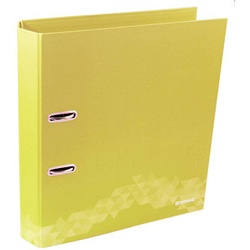 DONAU FLIP faltbar Ordner gelb stabile Pappe 7,5 cm DIN A4