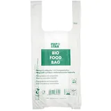 Papstar Hemdchen-Tragetasche, aus Bio-Folie, transparent