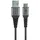 goobay USB-C auf USB-A 0,5 m Schwarz/Grau