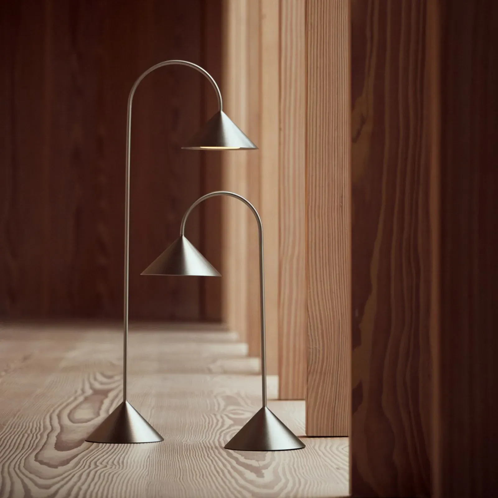 Außenleuchte FRANDSEN, Grasp, dimmbar, Metallisch, für Balkon, Edelstahl, Design - 32.5 - 15 - 72