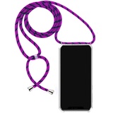 Handykette Hülle für HuaWei Mate 20 Pro Hülle Necklace Hülle mit Kordel zum Umhängen Silikon Handy Schutzhülle mit Band - Schnur mit zum umhängen Rundumschutz Hochwertiges Silikon, Stoßfest-Rot