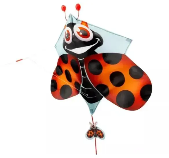 Eolo Mini Pop-up Winddrachen – Marienkäfer