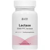 Lactase 5.000-60 Tabletten - Hoch dosiert mit 5.000 FCC-Einheiten - Für Laktoseintoleranz + Milch-Intoleranz - Ohne unerwünschte Zusatzstoffe - Vegan - Luto Supplements