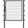 GAH Alberts Einzeltor Flexo 125 x 140 cm anthrazit