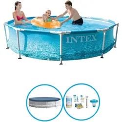 Intex Pool Metal Frame 305x76 cm - Schwimmbad-Paket EINHEITSGRÖSSE