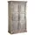 Massivmoebel24 Schrank Mango/Akazie 105x50x180 weiß