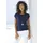 VIVANCE BY LASCANA Kurzarmshirt Damen koralle, navy Gr.36/38