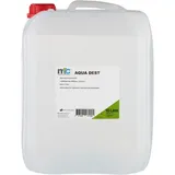 Medicalcorner24 Aqua Dest destilliertes Wasser, 10 Liter Kanister, 0,9 μS/cm für Labor und Kosmetikstudio, Hobby und Camping.