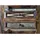 Massivmoebel24 Vitrine Altholz 60 x 35 x 190 cm Mehrfarbig