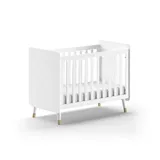 58 aufm Kessel Kamillah Babybett 124x68x96 Weiß